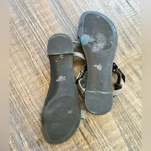 Mossimo Supply Shoes Mossimo Penelope Metallic Slides Size